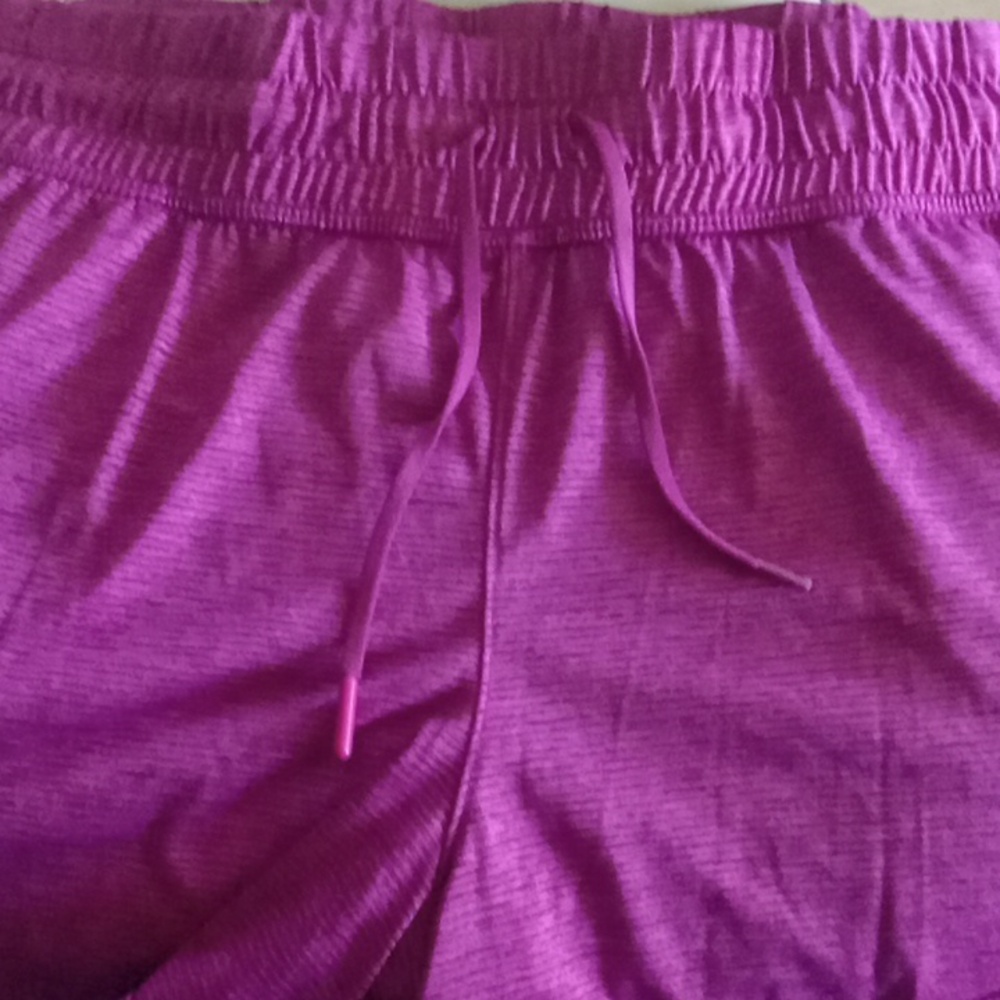 Avia Women's Magenta Athletic Shorts - Picture 2 of 4